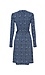 Long Sleeve Printed Wrap Dress Thumb 2