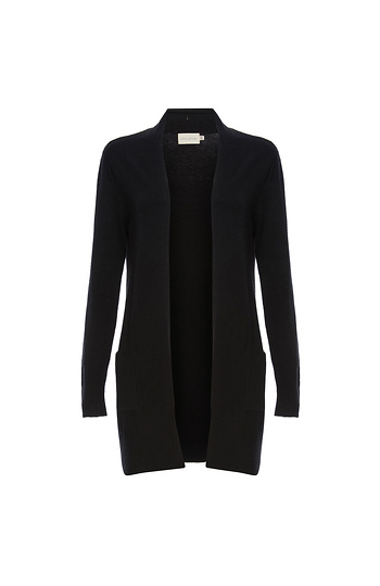 Noah Long Open Front Cardigan Slide 1