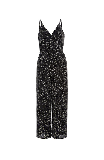 Tie Waist Sleeveless Jumpsuit Slide 1