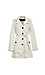 Button Front 3/4 Trench Coat Thumb 1