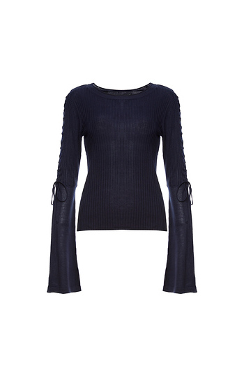Long Bell Sleeves Top Slide 1