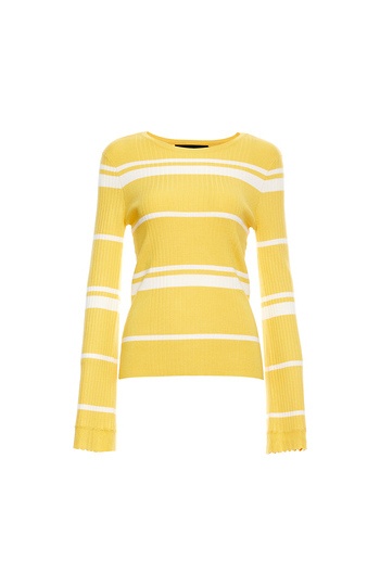 Striped Long Sleeve Top Slide 1