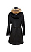 Soia & Kyo Charlena-R Wool Coat with Removable Bib Thumb 2