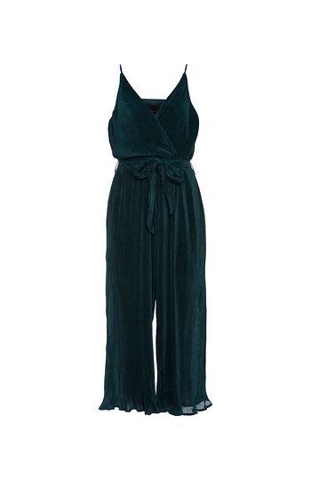 Surplice Sleeveless Jumpsuit Slide 1