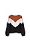 Color Block Chunky Sweater Thumb 1