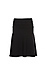 Sandro Waist Knit Details A-Line Skirt Thumb 1