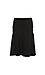 Sandro Waist Knit Details A-Line Skirt Thumb 2