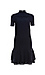 Sandro High Neck Eyelet Midi Dress Thumb 1