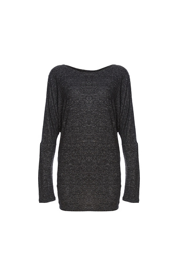 Stella Brushed Long Sleeve Dolman Top Slide 1