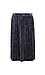 Stars Pleated Velvet Skirt Thumb 1