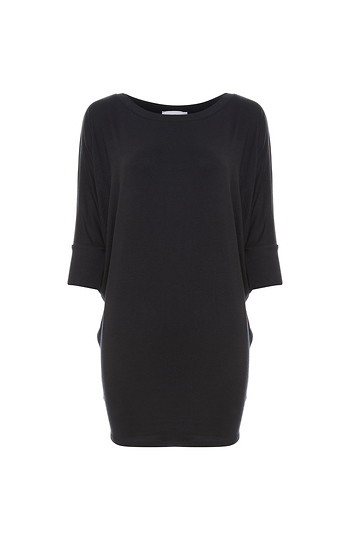 Nina Dolman Round Neck Modal Jersey Top Slide 1