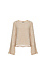 Flare Cable Knit Sleeve Sweater Thumb 1
