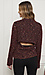 Open Back Speckled Sweater Thumb 2