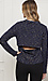 Open Back Speckled Sweater Thumb 2