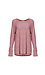 Emilia Brushed Raglan Sleeve Top with Rib Contrast Thumb 1