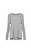 Emilia Brushed Raglan Sleeve Top with Rib Contrast Thumb 1