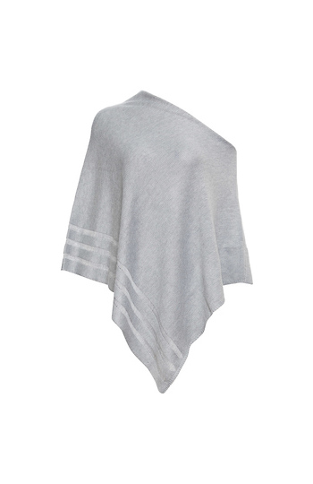 Tessa Tonal Stripes Poncho Slide 1