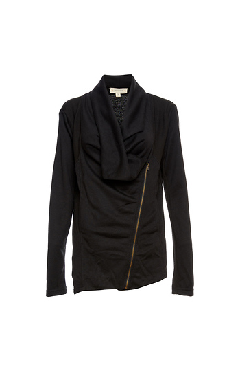 Asymmetric Zip Up Jacket Slide 1