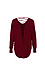 Lace Up Back V-Neck Sweater Thumb 2
