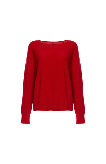 Velvet by Graham & Spencer Raglan Cashmere Sweater Slide 1