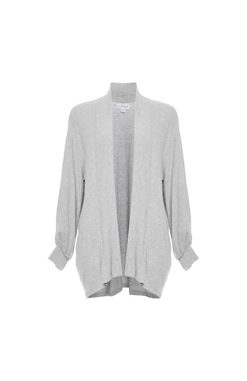 Velvet by Graham & Spencer Blouson Sleeve Open Front Cardigan Slide 1