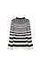 Velvet by Graham & Spencer Striped Flare Sleeves Sweater Thumb 2