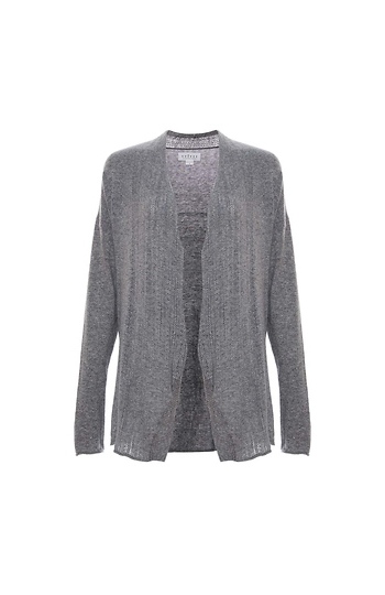 Velvet by Graham & Spencer Pointelle Knit Cardigan Slide 1