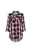 Button Up Two Pocket Plaid Shirt Thumb 1