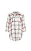 Front Pockets Plaid Button Up Top Thumb 1