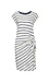 Velvet by Graham & Spencer Side Tie Striped Tee Dress Thumb 1