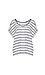 Velvet by Graham & Spencer Striped V-Neck Tee Thumb 1