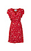 Velvet by Graham & Spencer Tulip Sleeve Wrap Dress Thumb 1