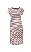 Velvet by Graham & Spencer Side Tie Striped Tee Dress Thumb 1