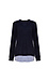 BB Dakota Crew Neck Sweater with Undershirt Thumb 1