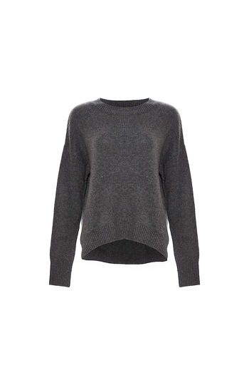 One Grey Day Lyle Cashmere Pullover Slide 1