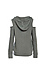 Chaser Love Knit Long Sleeve Open Shoulder V-Neck Hoodie Thumb 2