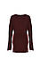 Stitches & Stripes V-Neck Ribbed Long Sweater Thumb 2