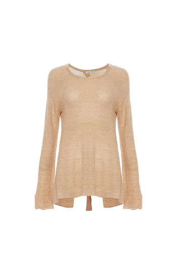 Mystree Round Neck Lightweight Sweater Slide 1