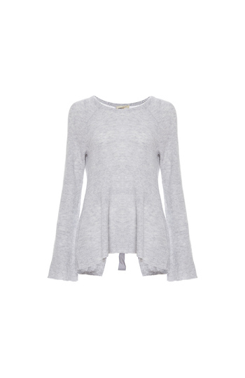 Mystree Round Neck Lightweight Sweater Slide 1