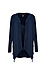 Draped Hooded Cardigan w/ Pockets Thumb 1