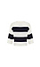 J Brand 3/4 Sleeve Striped Sweater Thumb 2
