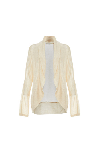 Lightweight Lurex Cocoon Cardigan Slide 1