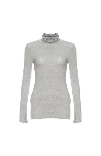 BCBGeneration Turtleneck Long Sleeve Top Slide 1