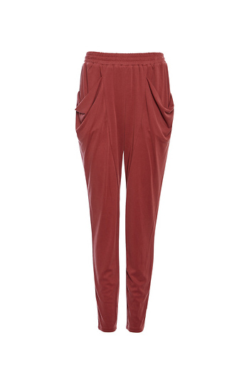 BCBGeneration Draped Pockets Pant Slide 1