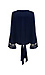 Embroidered Statement Sleeves Top Thumb 2