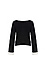 Front Knot Contrast Cuffs Sweater Thumb 2