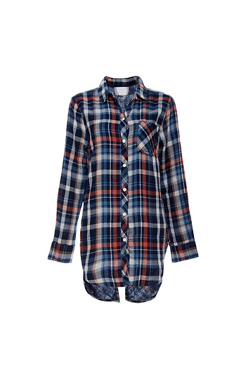 Plaid Button Up Shirt Slide 1