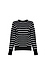 Contrast Stripes Sweater Thumb 1