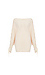 Tie Sleeves Boat Neck Sweater Thumb 1