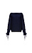 Tie Sleeves Boat Neck Sweater Thumb 1